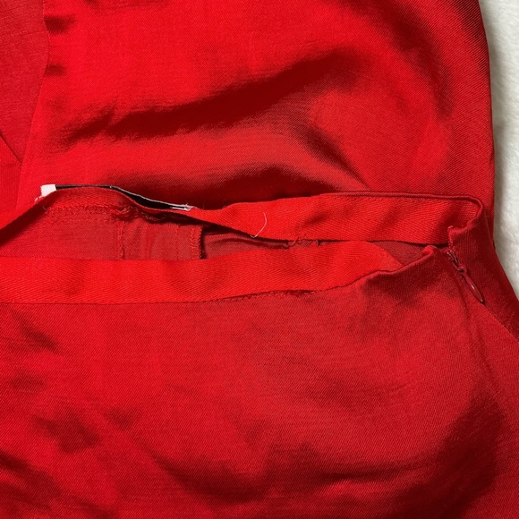 Zara Elegant Red Women's Skirt - Picture 9 of 10